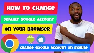 How To Change Default Google Account on Chrome Browser | Change Default Gmail Account on Browser