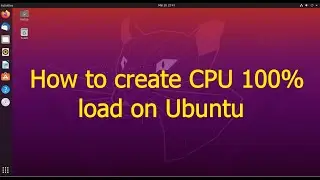 How to create 100% CPU load on Linux Ubuntu?