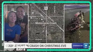 St. Pete couple survives motorcycle crash on Christmas Eve