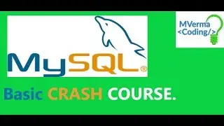 Basic MySQL Crash course | 2018.