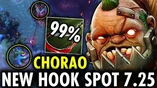 NEW HOOK SPOT CHORAO PUDGE!! 99% HOOKS IN 2 GAMES BLOW YOUR MIND | GENIUS PUDGE