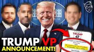 🚨 Trump Announces Campaign Events With His VICE PRESIDENT Pick This WEEK | Go Time! Who Will It Be?