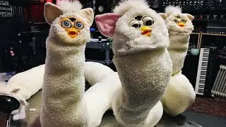 MAKING A FURBTRIO long Furby And MUSICAL SHOES? Youtubers Secret Santa