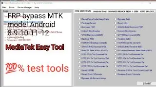 MediaTek Easy Tool FRP bypass MTK TESTED Xiaomi Redmi Note 9/ALL TECH BANGLA