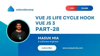 vue js 3  exploring life cycle hooks vue 3 part #28