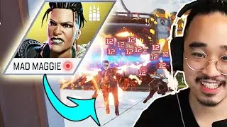 SEASON 12 IS FINALLY HERE AND MAD MAGGIE IS SO FUN!! (Apex Legends)