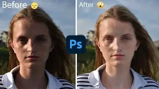 Remove harsh shadows in 1 minute photoshop | photoshop tutorial