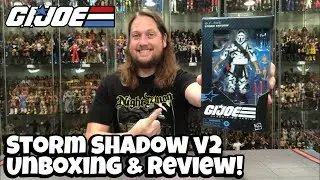 Storm Shadow V2 GIJOE Classified Series Unboxing & Review!