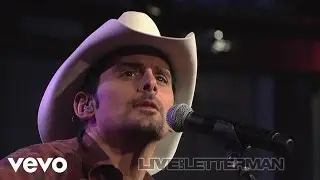 Brad Paisley - Anything Like Me (Live on Letterman)