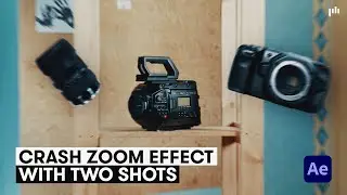 How to Make a Crash Zoom Effect with Two Clips – After Effects Tutorial