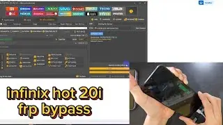 infinix hot 20i frp bypass by unlocktool