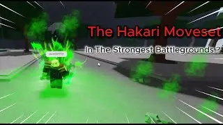 The BRAND NEW Hakari Moveset | The Strongest Battlegrounds