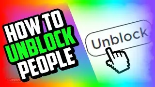 How To UNBLOCK Someone On Roblox Mobile 2021 (WORKING PC, iPad, Mobile!) Unblock people In Roblox