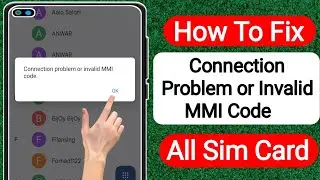 How To Fix Connection Problem Or Invalid MMI Code (2024) | How To Fix Invalid MMI Code