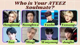 Find Your ATEEZ Soulmate! 🔥✨| Fun Personality Quiz for K-Pop Fans