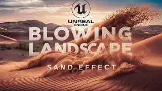 Introducing Blowing Landscape Sand Effect Unreal Engine 5 #ue5 #marketplace #blueprint