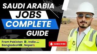 How to get a job in Saudi Arabia from Pakistan India and Bangladesh | Free Visa Free Ticket Jobs