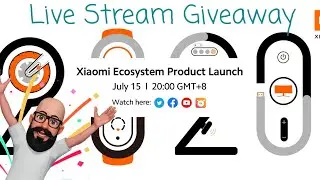 @Xiaomi Launch event livestream And International Giveaway Announcement #SmartLivingForEveryone