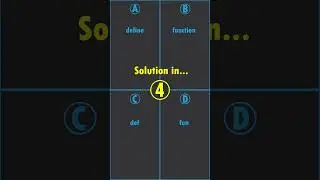 Quick Python Quiz - Defining Functions!#python #pythoncode #pythonquiz #codingchallenge #datascience
