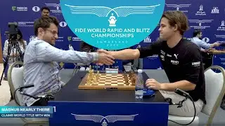 Magnus Becomes The 2023 World Blitz Champion