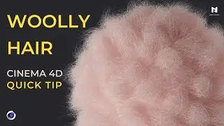 Quick Tip Woolly Hair In Cinema 4D