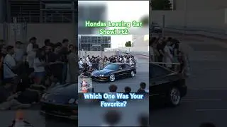 Honda Leaving Car Show Roll Out Pt2 #honda  #wekfestsj #wekfest #rollout #carshow