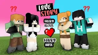 EPISODE 1: The beginning: Love Story of Heeko and Alexis & Haiko and Brix: Minecraft Animation