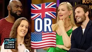 UK or USA? w/ Beth Behrs and Sam Claflin