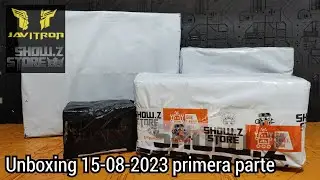 Unboxing 15-08-2023 primera parte de Transformers de la tienda Show.z store por Javitron Español