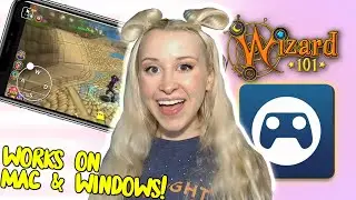 HOW TO PLAY WIZARD101 ON MOBILE! (WINDOWS AND MAC  COMPATIBLE)