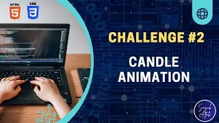 In 3 Minutes | CSS Candle Animation | HTML CSS | CSS Animation