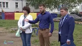 В Нижнекамске прокуратура провела проверку опасных детских площадок