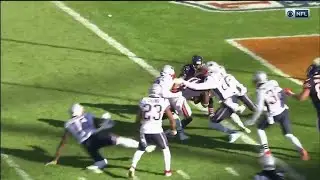 Chicago Bears Hail Mary falls One Yard Short vs New England Patriots (2018)