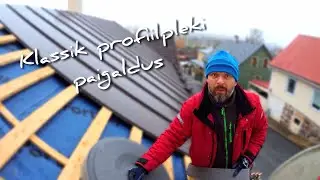 Alo töö vol.9 - Katuse ehitus timelapse, Klassik profiilplekk paigaldus.