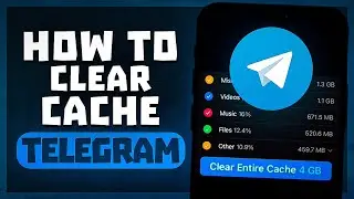 How to Clear Entier Cache & Data in Telegram App on IPhone or Android? | Full Guide