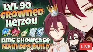 *Level 90 Main DPS Crowned Heizou, Team and Solo Bosses, DPS Showcase and Coop (Silent Stream)*