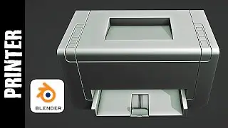 BLENDER: PRINTER (MODELING)