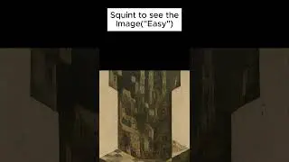 Squint to see the image(Minecraft Edition)