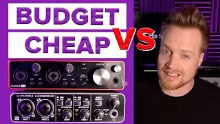 Focusrite Vs Behringer Audio Interface Comparison with Audio Examples