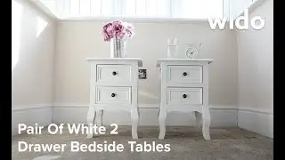 Wido Pair of Bedside Tables Product Video (BSIDE2)