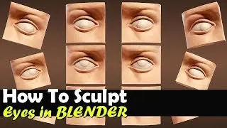 How To Sculpt The Eyes In Blender - Tutorial