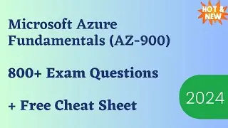 Microsoft Azure Fundamentals (AZ-900) Free Exam Dumps & Mock Tests 2024