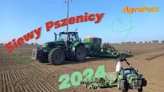 😎🇵🇱Siewy pszenicy 2024 😎Deutz-fahr Agrotron TTV 630 -Amazone Cirrus 6001 Special..👊🇵🇱