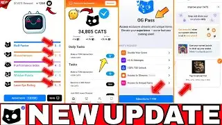 CATS OG PASS | CATS NEW UPDATE | CATS Subscribe From 1 Tone | CATS AVATAR | Make a TON transaction