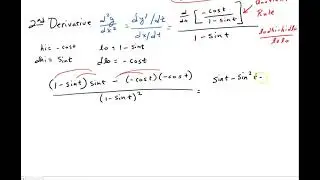 Second Derivatives of Parametric Functions