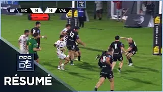 PRO D2 Saison 2024-2025 J08 - Résumé Stade Niçois Rugby - Valence Romans