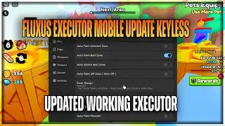 *NEW* FLUXUS EXECUTOR MOBILE UPDATE KEYLESS | HIGHER FPS COMPARED TO DELTA