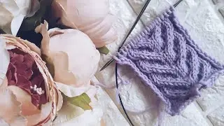 Необычная коса / аран 