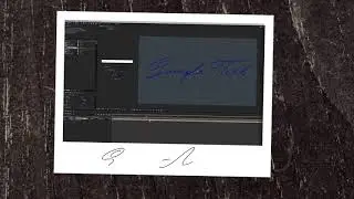 Signature Animated Handwriting | After Effects template