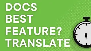Google Docs best feature? Translate document. Here's how to use it.